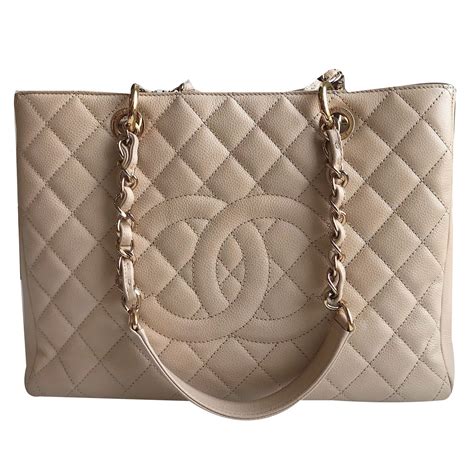 chanel grand shopper tote beige|chanel grand shopping tote.